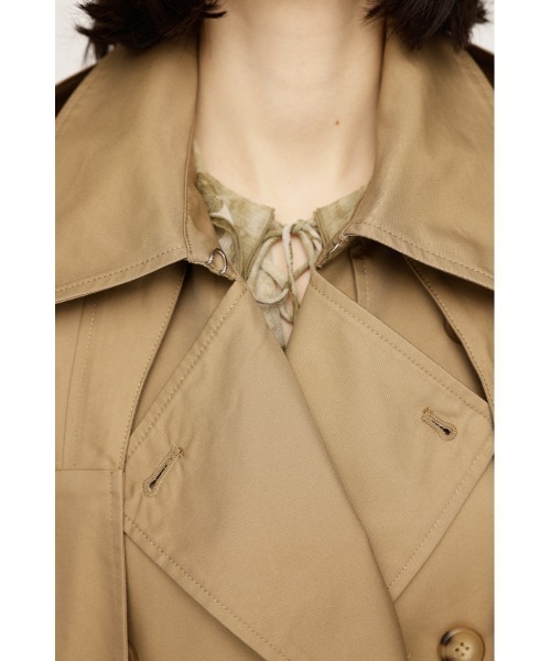 SLYトレンチコート SLY トレンチコート コート HOODED OVER TRENCH COAT フーディド
