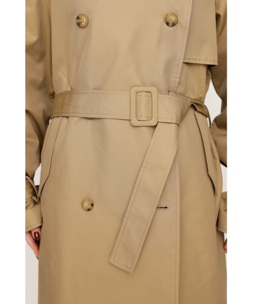 SLY 新品未使用 ベージュ トレンチコート SLY トレンチコート コート HOODED OVER TRENCH COAT フーディド
