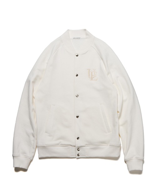 uniform experiment ブルゾン アウター SWEAT VARSITY JACKET メンズ 
