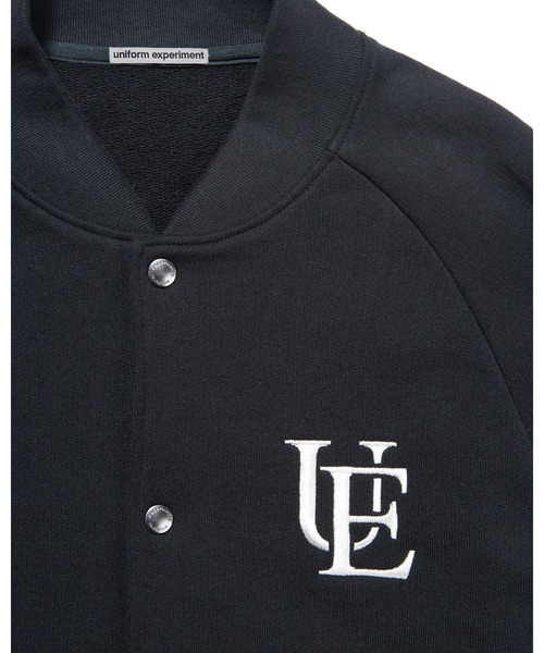 uniform experiment ブルゾン アウター SWEAT VARSITY JACKET メンズ 