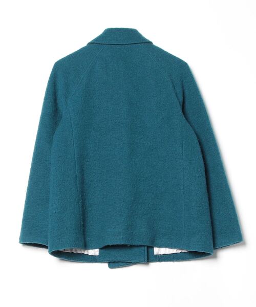 「human woman」 コート MEDIUM ブルー レディース_画像2