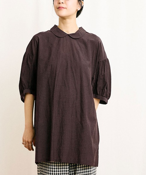 ブラウス シャツ C/Cu washer Annie blouse レディース