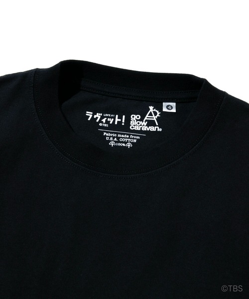 tシャツ ラヴィット！×gsc USACラッピースクエアLOGO LSTEE メンズ レディース | go slow caravan | 03