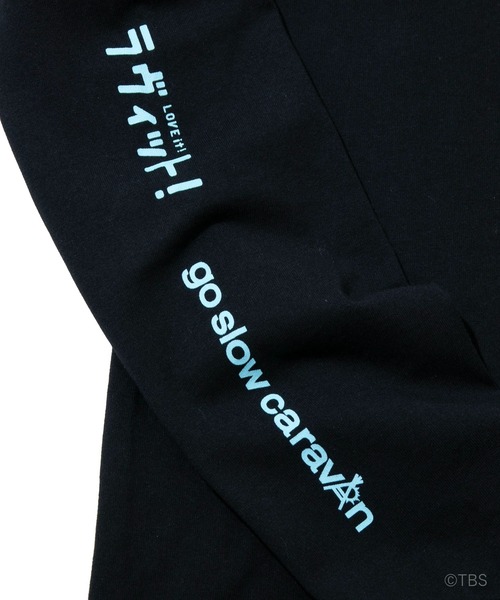 tシャツ ラヴィット！×gsc USACラッピースクエアLOGO LSTEE メンズ レディース | go slow caravan | 08