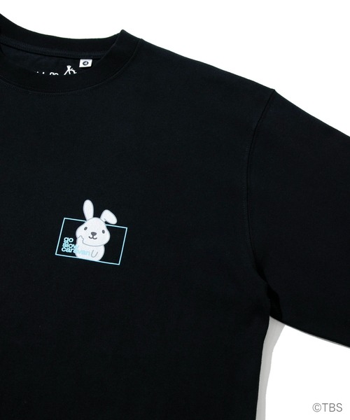 tシャツ ラヴィット！×gsc USACラッピースクエアLOGO LSTEE メンズ レディース | go slow caravan | 04