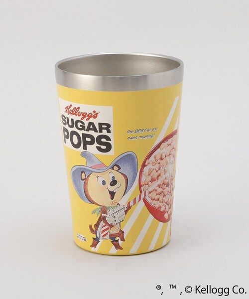 Kellogg's - 3個セット　真空ステンレスタンブラー Kellogg’s ケロッグ　212☘️ 212 KITCHEN STORE 真空タンブラー ピーター 「Kellogg's