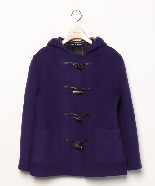 LONDON TRADITION ダッフルコート 36 パープル レディース LONDON Tradition（ロンドントラディション） ダッフルコート 36