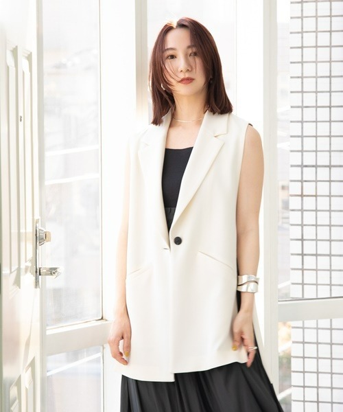 「FRAY I.D」 ノースリーブブラウス 1 ベージュ レディース FRAY I.D 「FRAY I.D」 ノースリーブブラウス 1 ベージュ