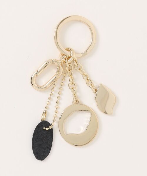 FURLA キーホルダー　新品未使用 FURLA キーホルダー CRYSTAL KEYRING SHELL : ZOZOTOWN Yahoo!店