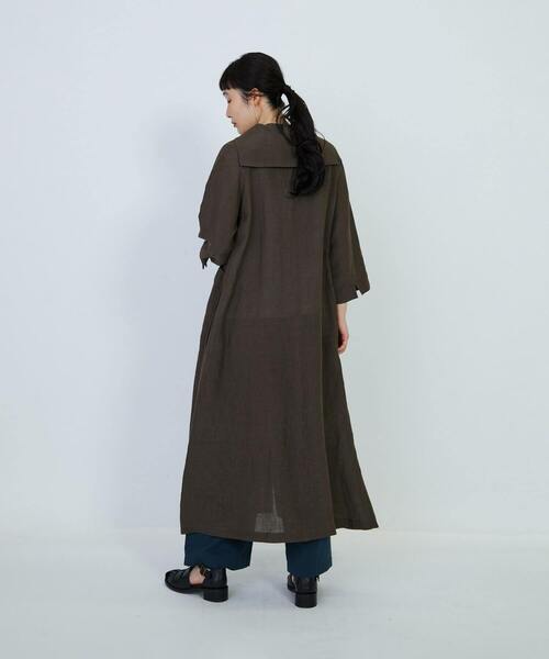 77 garaongara様 レース切り替えワンピース リネンワンピース 22s-081 七変化レースワンピース | リネンワンピースなど、ナチュラル