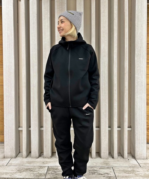 Romon パーカー Romon DB Knit Full Zip Parka レディース メンズ