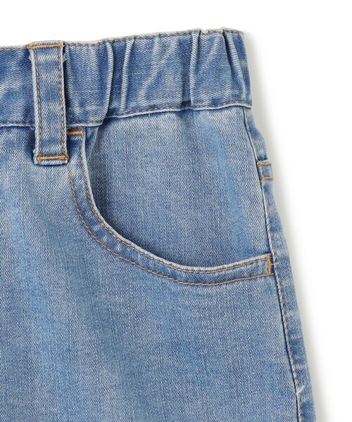 ワイドパンツ パンツ 「110-150cm」カーブワイドデニム キッズ 子供服 男の子 女の子 | UNFILO | 15