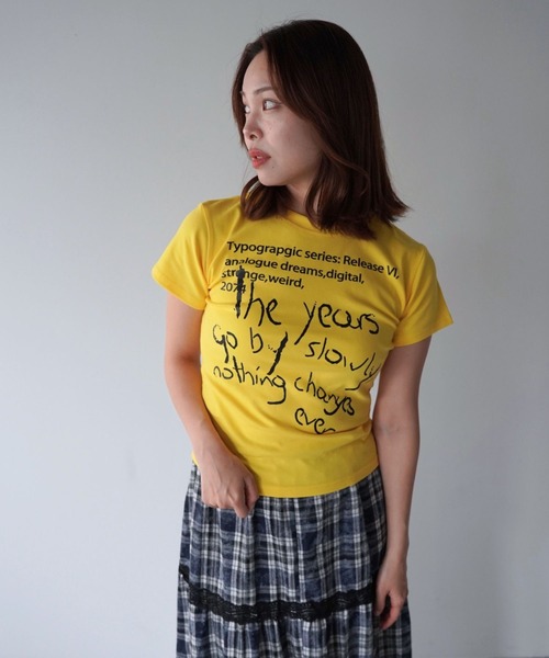 SANSeLF（サンセルフ） tシャツ 半袖 ハンドライトTシャツ sanw25s079 