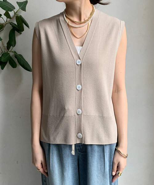 DOUDOU(ドゥドゥ)ニットベスト ニットベスト | DOUDOU(ドゥドゥ)レディース | PAL CLOSET(パル