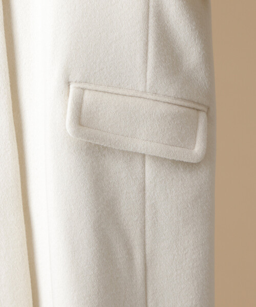 「martinique」 ノーカラーコート 2 ベージュ レディース_画像6