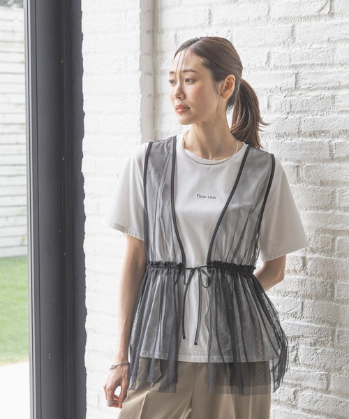 GLOBAL WORK（グローバルワーク） tシャツ チュールベストインナーSET