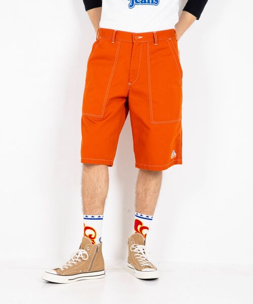 HYSTERIC GLAMOUR パンツ SEE NO EVILワッペン ベイカーショーツ