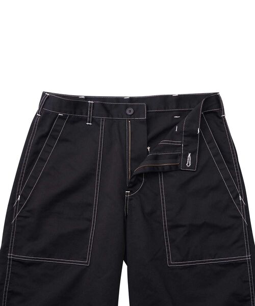 HYSTERIC GLAMOUR パンツ SEE NO EVILワッペン ベイカーショーツ
