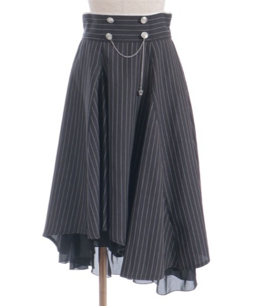 axes femme スカート アシメ×フレアミディスカート : ZOZOTOWN
