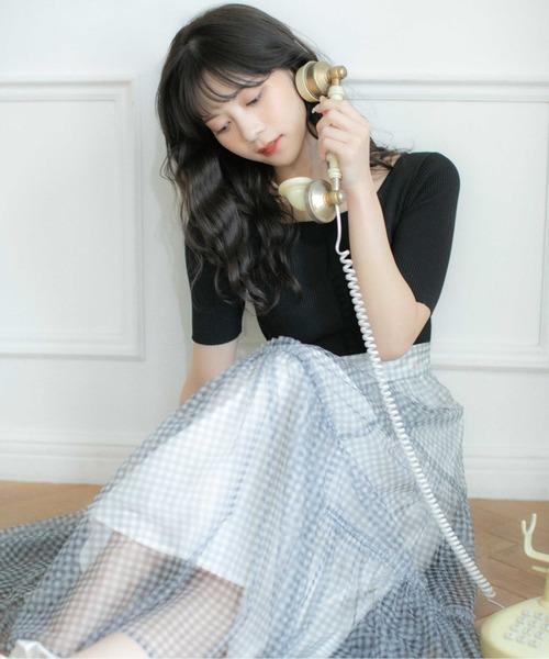 propertytyさん ジャガードツイードニットドッキングワンピース 216 propertytyさん ジャガードツイードニットドッキングワンピース 216 13