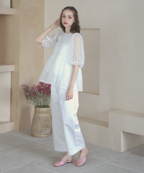 MERAKI フラワーシアートップス レディース : ZOZOTOWN Yahoo!店 