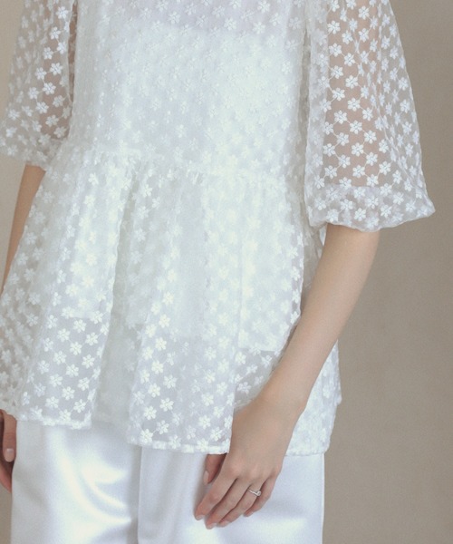 MERAKI フラワーシアートップス レディース : ZOZOTOWN Yahoo!店