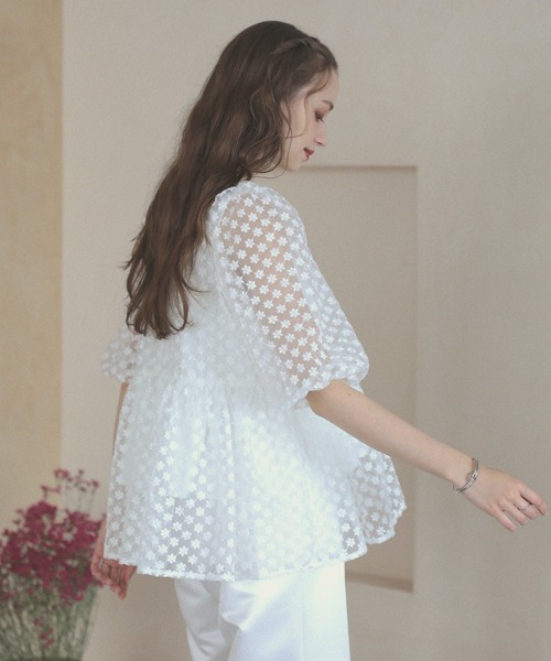 MERAKI フラワーシアートップス レディース : ZOZOTOWN Yahoo!店
