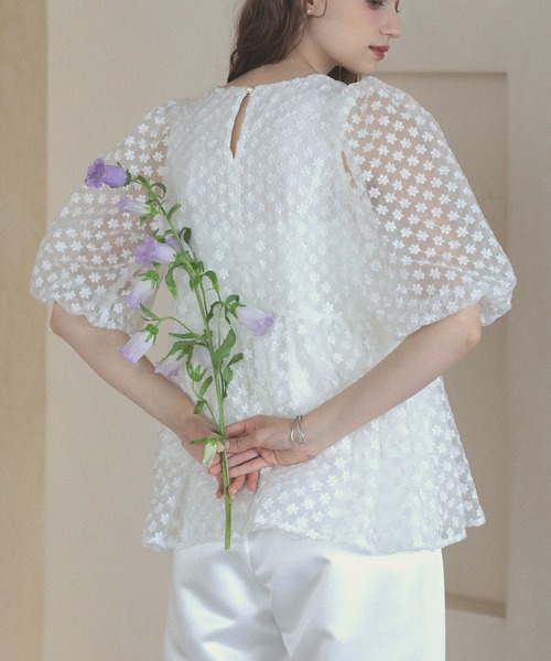 MERAKI フラワーシアートップス レディース : ZOZOTOWN Yahoo!店 
