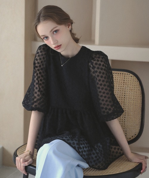 MERAKI フラワーシアートップス レディース : ZOZOTOWN Yahoo!店 