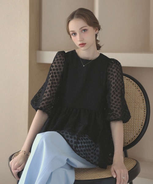 MERAKI フラワーシアートップス レディース : ZOZOTOWN Yahoo!店