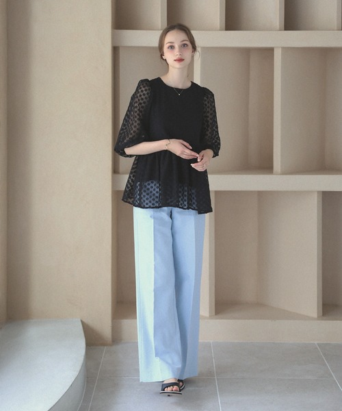 MERAKI フラワーシアートップス レディース : ZOZOTOWN Yahoo!店