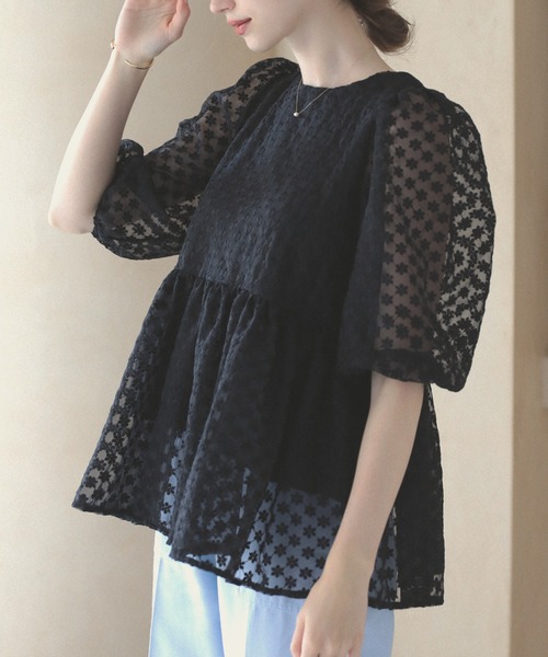 MERAKI フラワーシアートップス レディース : ZOZOTOWN Yahoo!店