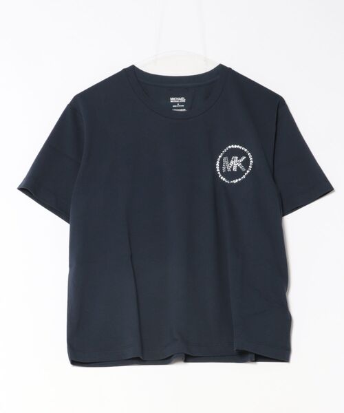tシャツ ラインストーン MK CHARM Tシャツ レディース