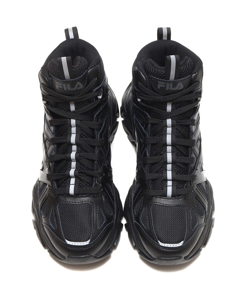 FILA 「FILA」 ハイカットスニーカー 26.0cm ブラック メンズ