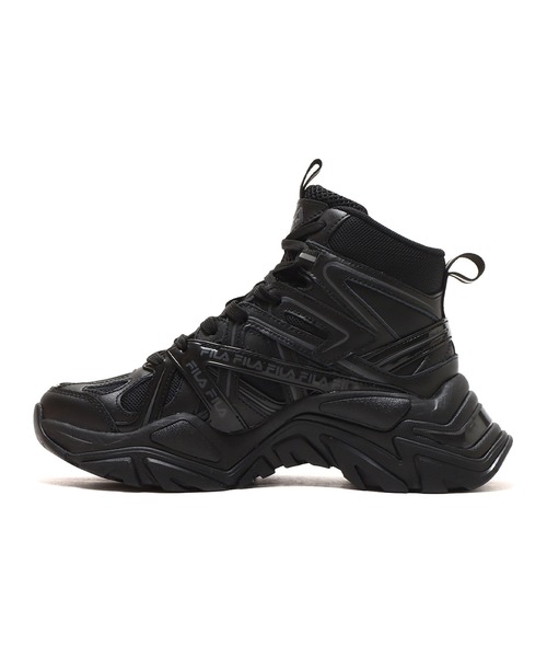 FILA 「FILA」 ハイカットスニーカー 26.0cm ブラック メンズ
