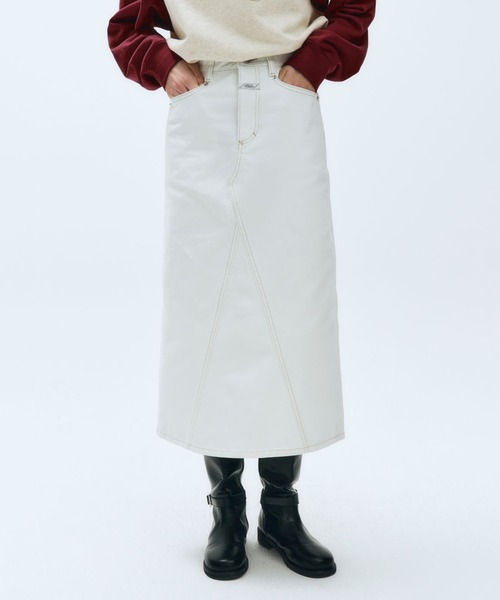 MARITHE + FRANCOIS GIRBAUD スカート W DENIM SKIRT : ZOZOTOWN