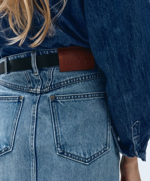 MARITHE + FRANCOIS GIRBAUD スカート W DENIM SKIRT : ZOZOTOWN