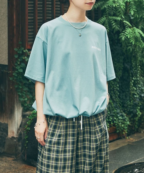 tシャツ 551蓬莱×UR　ドロストショートスリーブTシャツ レディース URBAN RESEARCH tシャツ 551蓬莱×UR ドロストショートスリーブT