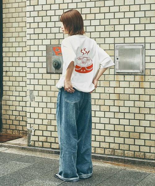 URBAN RESEARCH（アーバンリサーチ） tシャツ 551蓬莱×UR ドロスト