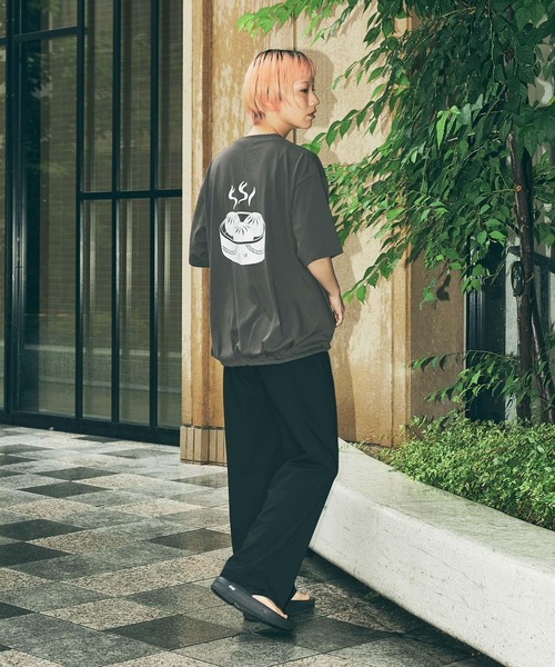 URBAN RESEARCH tシャツ 551蓬莱×UR ドロストショートスリーブT