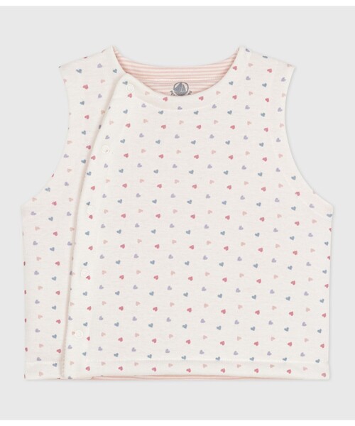 PETIT BATEAU（プチバトー） ベスト リバーシブルベスト キッズ 子供服 