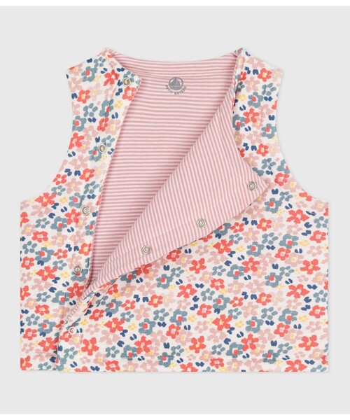 PETIT BATEAU ベスト リバーシブルベスト キッズ 子供服