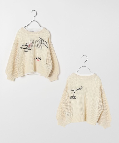 GLOBAL WORK tシャツ トクトク2SETニット＊T/T/575733 キッズ