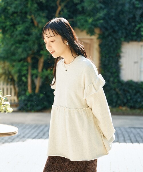 DIRT フリンジスウェット FREAK'S STORE（フリークスストア） スウェットカットソー フリ