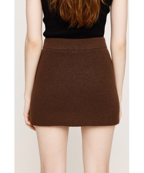 SLY（スライ） スカート SHORTS IN KNIT S/SK ショーツイン ニット 
