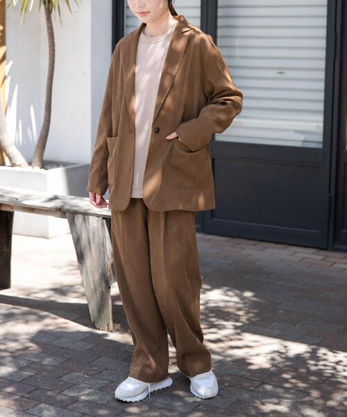 dirk schonberger スエードパンツ COOKMAN（クックマン） Chef Pants Sausage Style Herb シェフパンツ