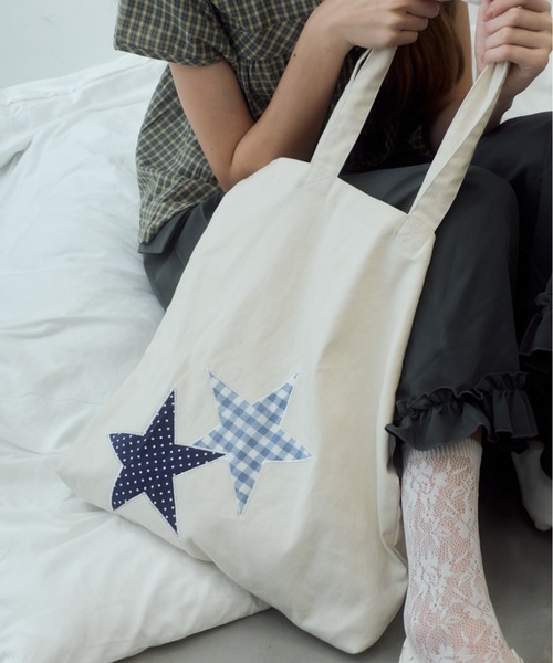 Birthday room トートバッグ パッチワークスタートートBAG