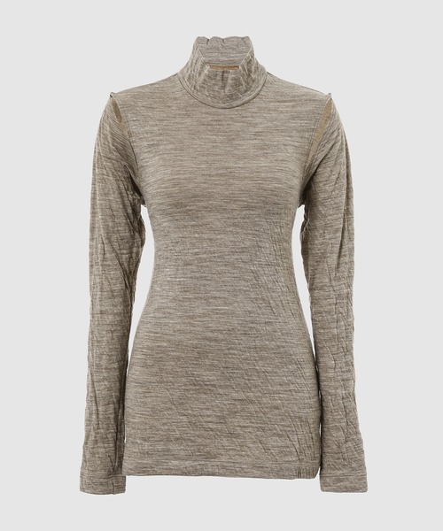たかたか TANAKA（タナカ） HIGH-NECK JERSEY TOP レディース メンズ : ZOZOTOWN