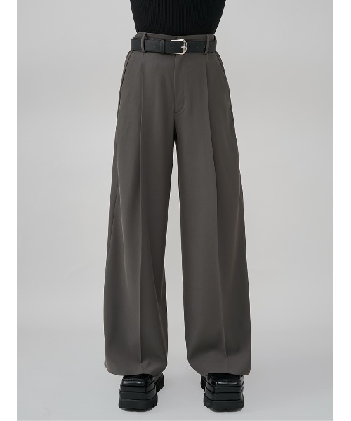 Darich（ダーリッチ） パンツ ワイドテーラードパンツ レディース