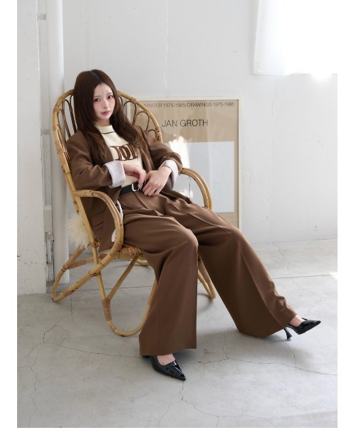 【専用】Darich 新品未使用　ニット・ワイドパンツセット Darich（ダーリッチ） パンツ ワイドテーラードパンツ レディース